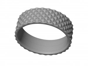 diamond point ring 3D Model