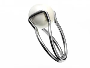 freshwater pearl ring 3D Model