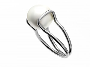 freshwater pearl ring 3D Model