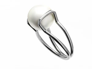 freshwater pearl ring 3D Model
