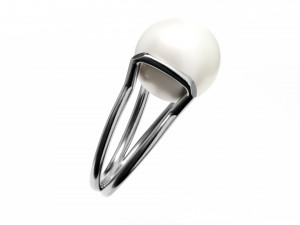 freshwater pearl ring 3D Model