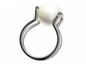 freshwater pearl ring 3D Model