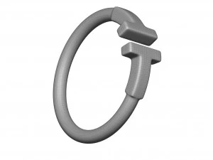 wire ring 3D Model