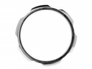 band ring with diamonds 3D Model