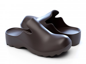 rubber flash clogs 3Dモデル