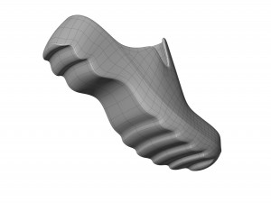 rubber flash clogs 3Dモデル