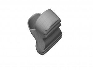rubber flash clogs 3Dモデル