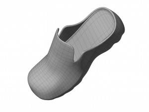 rubber flash clogs 3Dモデル