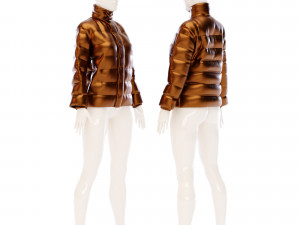 puffer jacket 3D Model