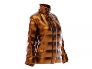 puffer jacket 3D Model