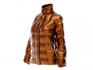 puffer jacket 3D Model