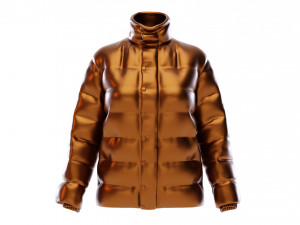 puffer jacket 3D Model