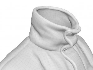 puffer jacket 3D Model