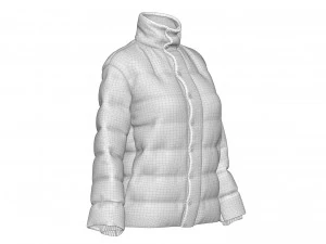 puffer jacket 3D Model