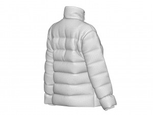 puffer jacket 3D Model