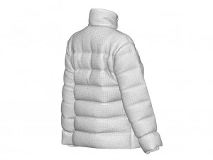 puffer jacket 3D Model