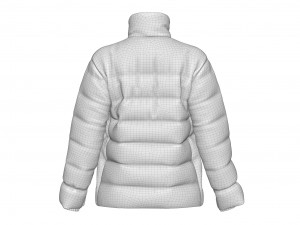 puffer jacket 3D Model