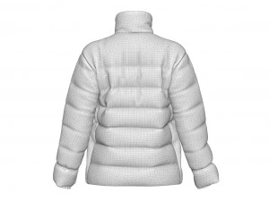 puffer jacket 3D Model