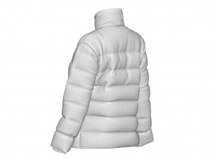 puffer jacket 3D Model