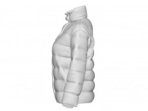 puffer jacket 3D Model