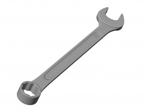 Combination Spanner Set 3D 모델