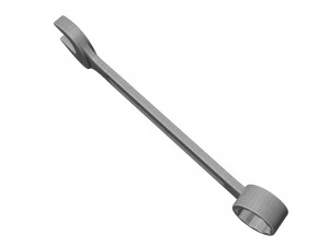 Combination Spanner Set 3D Model