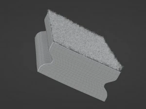 Губка для посуды 3D Модель