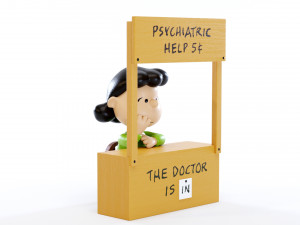 Lucy Psychiatric Booth 3D Model