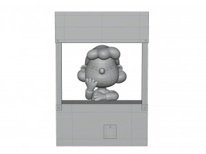 Lucy Psychiatric Booth 3D Model