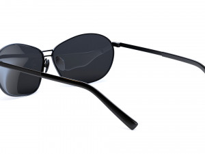 Matrix Resurrections Hero Sunglasses 3D Model