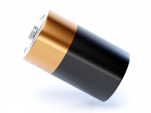 Battery Type D 3D 模型