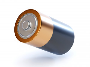 Battery Type D 3D 模型