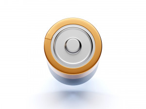 Battery Type D 3D 模型