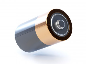 Battery Type D 3D 模型