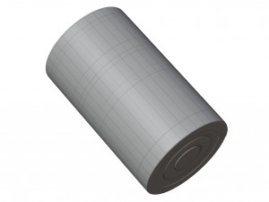Battery Type D 3D 模型