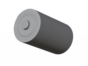Battery Type D 3D 模型