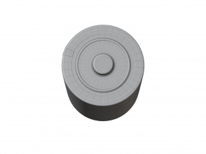 Battery Type D 3D 模型