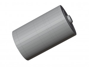 Battery Type D 3D 模型