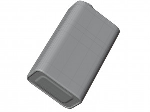 9V Battery Model 3D