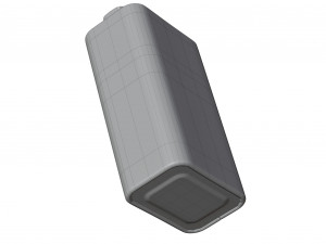 9V Battery Model 3D