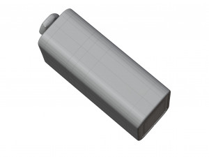 9V Battery Model 3D