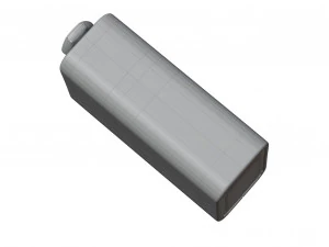 9V Pil 3D Model