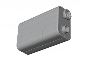 9V Pil 3D Model