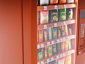 Vending Machine Modello 3D