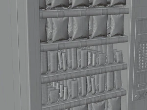 Vending Machine 3D Model