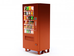 Vending Machine Modello 3D