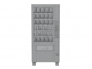 Vending Machine Modello 3D