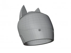 Cat Ear Helmet 3D Model