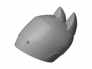 Cat Ear Helmet 3Dモデル