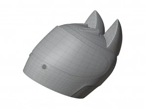 Cat Ear Helmet 3D Model